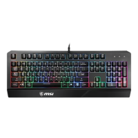 MSI VIGOR GK20 Wired Gaming Keyboard